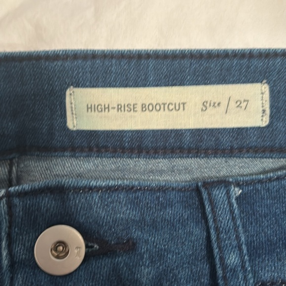 Pilcro  Anthropology Dark Blue Bootcut Jeans - 27 - Picture 8 of 12